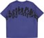 Jacker Mirror Maze Garment Dyed T-Shirt - blue - reverse