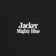 Jacker Mighty Blue T-Shirt - black - front detail