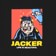 Jacker A.C.A.B. T-Shirt - black - front detail