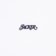 Jacker Classic 3D Logo T-Shirt - white - front detail