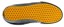 Vans Skate Half Cab Shoes - black/mustard - sole