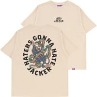 Jacker Haters T-Shirt - beige