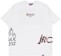 Jacker Handucuffs T-Shirt - white - front