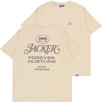 Jacker Collective Logo T-Shirt - beige