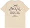 Jacker Collective Logo T-Shirt - beige - reverse