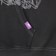 Jacker Skeleton Garment Dyed Hoodie - black - detail