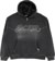 Jacker Rough Garment Dyed Premium Zip Hoodie - black