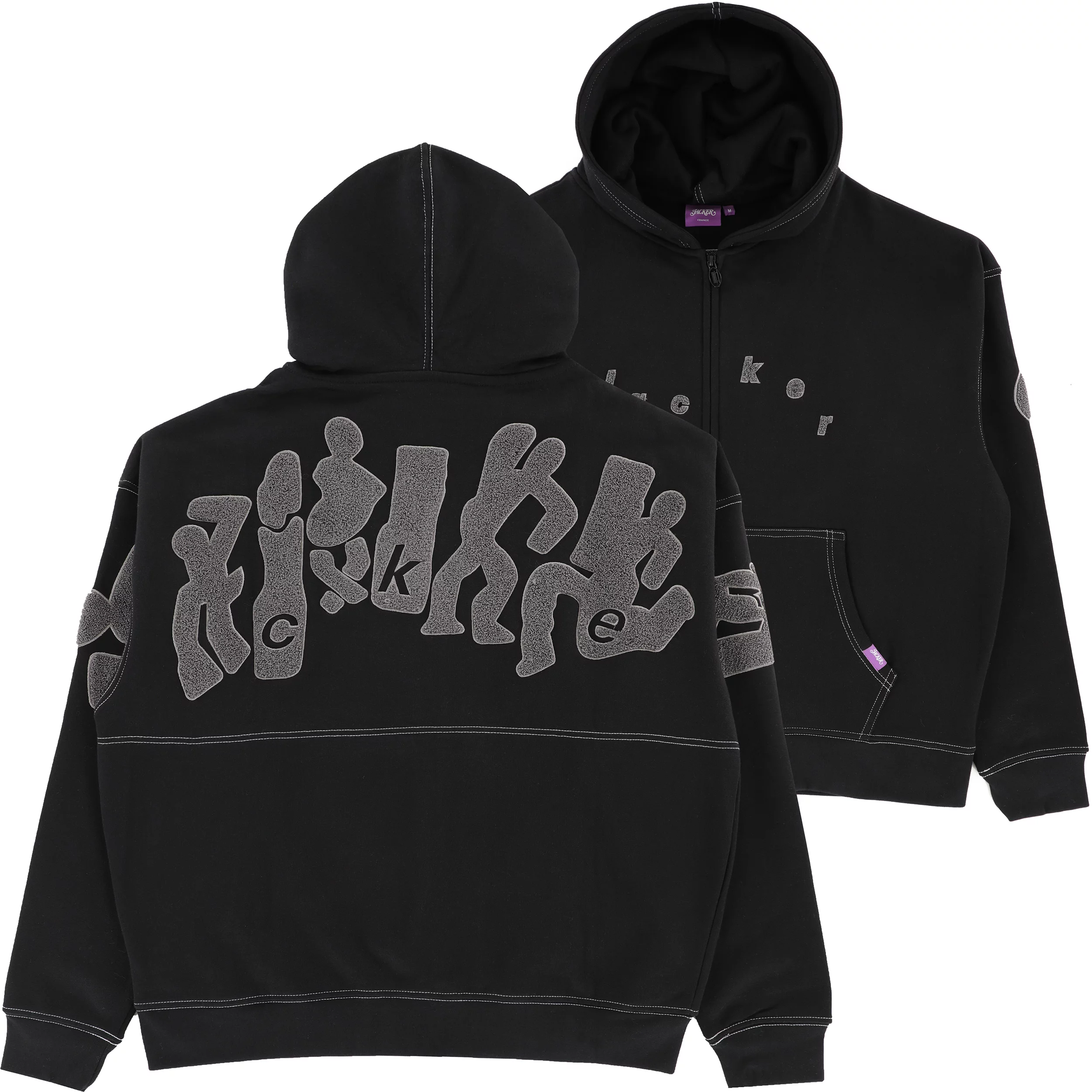 ♡MIRROR9 Icon Hoodie♡ Jacker Mirror Maze Zip Hoodie - black | Tactics