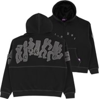 Jacker Mirror Maze Zip Hoodie - black