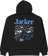 Jacker Mighty Blue Hoodie - black - reverse