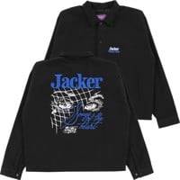 Jacker Mighty Blue Coach Jacket - black