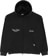 Jacker Grace Zip Hoodie - black - front