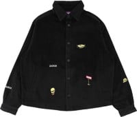 Jacker Deal Corduroy Overshirt L/S Shirt - black
