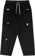 Jacker Deal Baggy Corduroy Pants - black