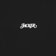 Jacker Basic Logo 3D Hoodie - black - front detail