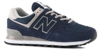 New Balance Women's 574 Shoes - navy/white