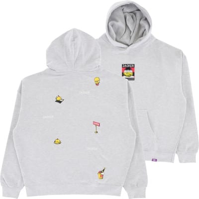 Jacker Deal Hoodie - heather grey - view large