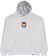 Jacker Deal Hoodie - heather grey - front