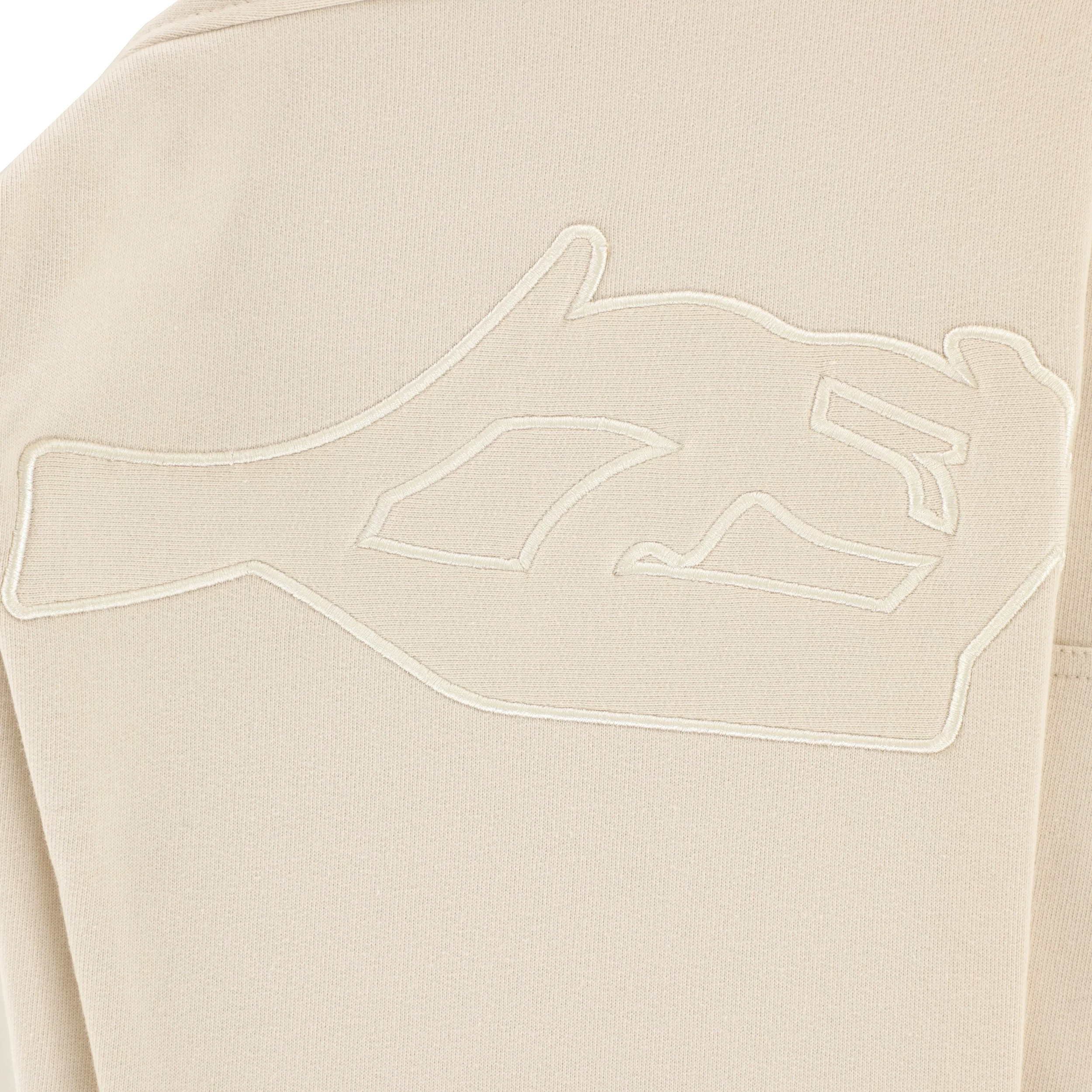 ♡MIRROR9♡Front logo hoodie♡BEIGE♡ベージュ♡ Jacker Mirror Maze Hoodie - beige | Tactics