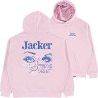 Jacker Mighty Blue Hoodie - pink