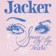 Jacker Mighty Blue Hoodie - pink - reverse detail