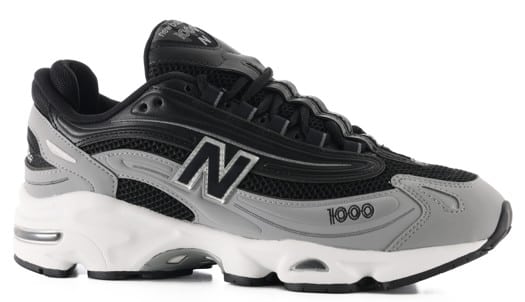New Balance 1000 Shoes - slate grey/black/white - view large