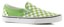 Vans Classic Slip-On Shoes - color theory checkerboard lime burst