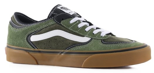 Vans Rowley Classic Skate Shoes - gum aged green - view large