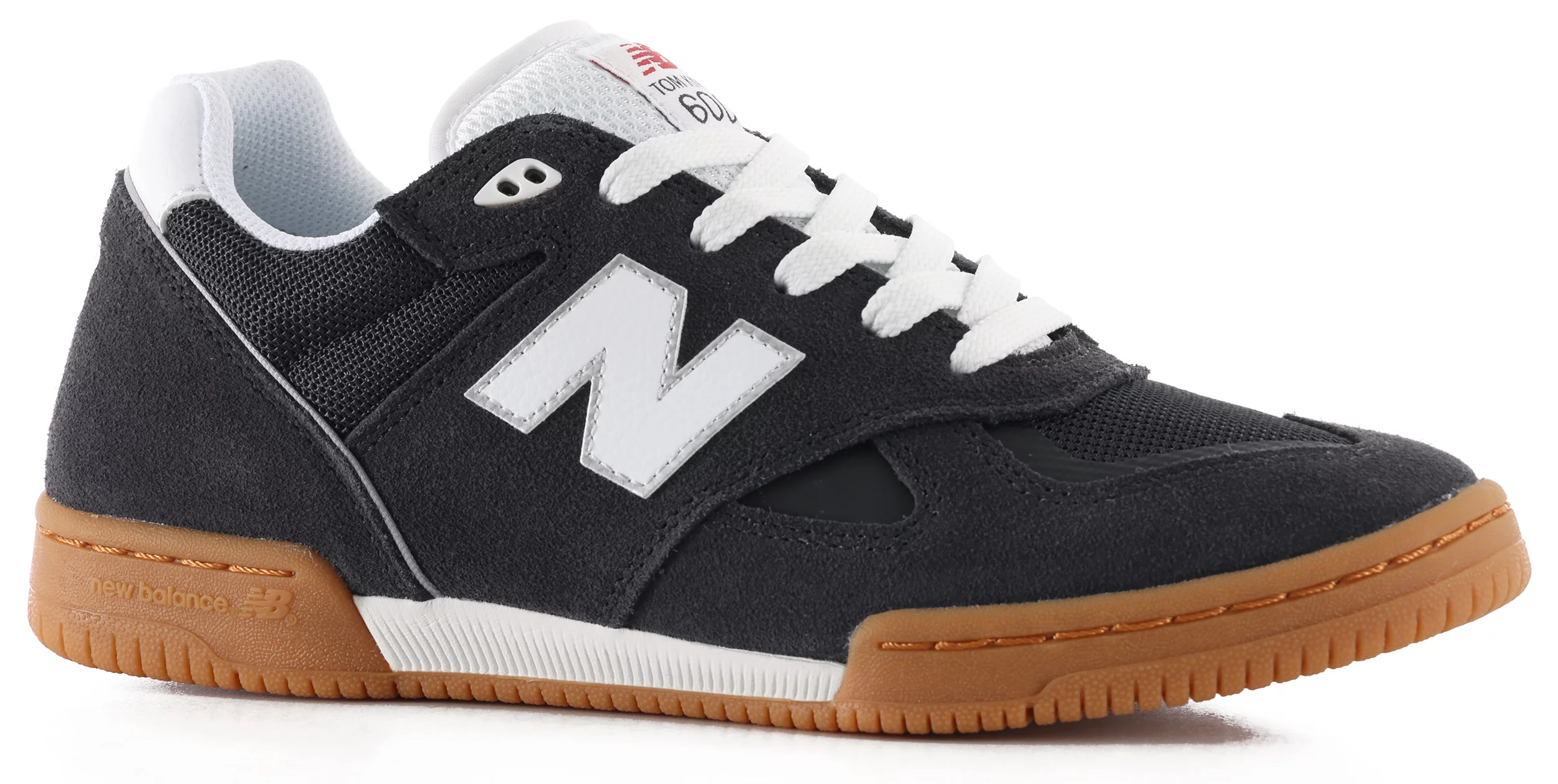 New Balance Numeric 600 Tom Knox Skate Shoes - dark grey/white