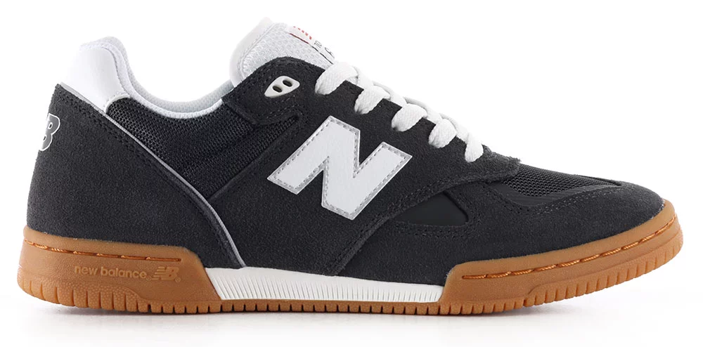 New Balance Numeric 600 Tom Knox Skate Shoes - dark grey/white