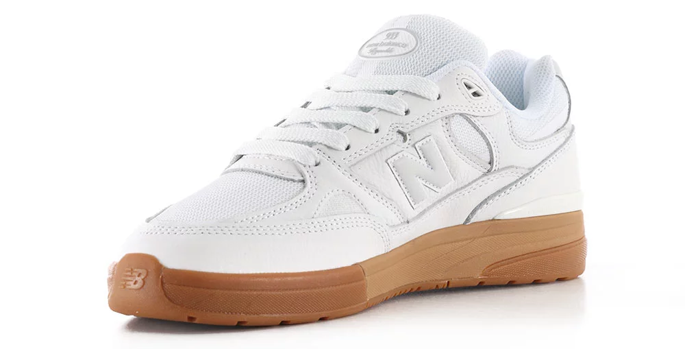 New Balance Numeric 933 Andrew Reynolds Skate Shoes - white/gum