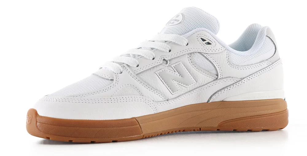 New Balance Numeric 933 Andrew Reynolds Skate Shoes - white/gum