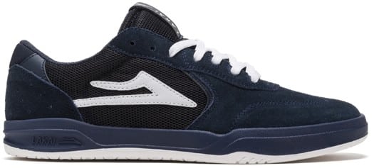 Lakai Atlantic Skate Shoes - navy/black suede - view large