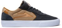 Lakai Atlantic Vulc Skate Shoes - charcoal/tan suede