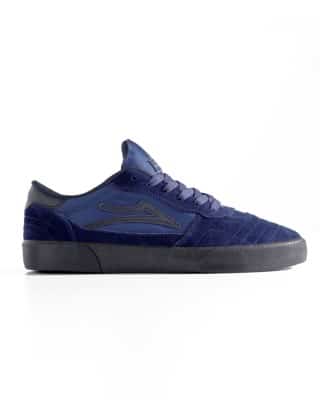 Lakai Cambridge Skate Shoes - estate blue suede monochrome - view large