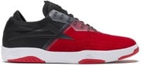 Lakai Mod Skate Shoe - black/red suede