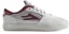 Lakai Kids Cambridge Skate Shoes - grey/burgundy suede
