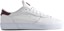 Lakai Kids Cambridge Skate Shoes - white/burgundy leather