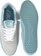 Lakai Essex Elite Skate Shoes - elite white suede aqua - top sole