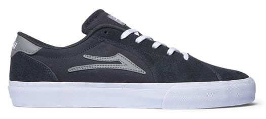 Lakai Flaco II Skate Shoes - charcoal suede - view large