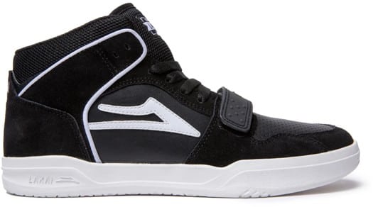 Lakai Telford Mid Skate Shoes - black suede - view large