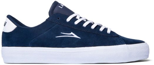 Lakai Newport Skate Shoes - navy suede - view large