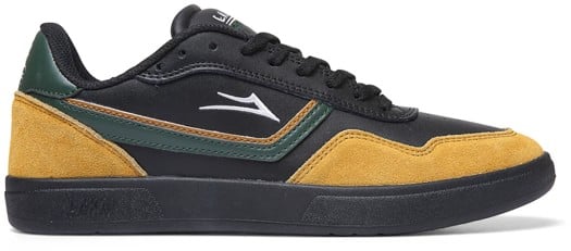 Lakai Terrace Skate Shoes - black/walnut suede - view large