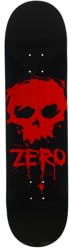 Zero Blood Skull 8.25 Skateboard Deck - red foil