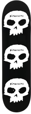 Zero Pleasures Skulls 8.5 Skateboard Deck - view large