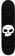 Zero Single Skull 7.75 Skateboard Deck