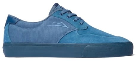 Lakai Riley 3 Skate Shoes - slate suede - view large