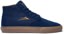 Lakai Riley 3 High Skate Shoes - navy/gum suede