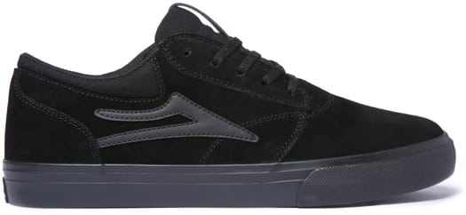 Lakai Griffin Skate Shoes - black/black suede - view large