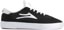 Lakai Cambridge Skate Shoes (Closeout) - black/white/white suede